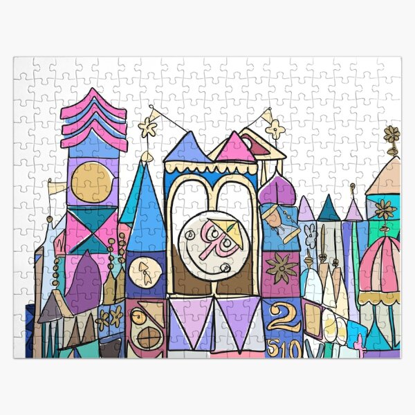 Disney Home Decor - It's a Small World Clock Tower - Walt Disney World Wall  Art Shower Curtain by Buena Vista Gifts - Pixels