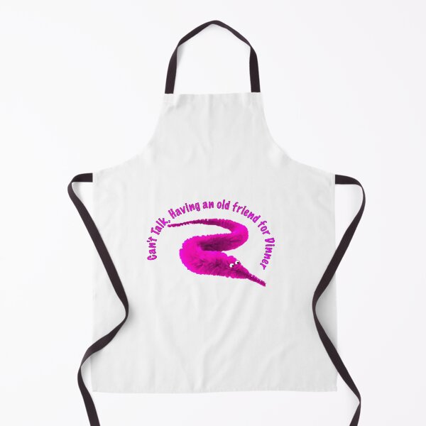 Item preview, Worm on a string Pink Having a friend for dinner designed and sold by Geek-Nerd-Shop.