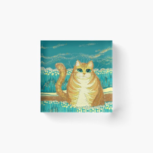 Item preview, Cat And Pollen designed and sold by Jean Gregory Evans.