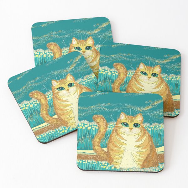 Item preview, Cat And Pollen designed and sold by Jean Gregory Evans.