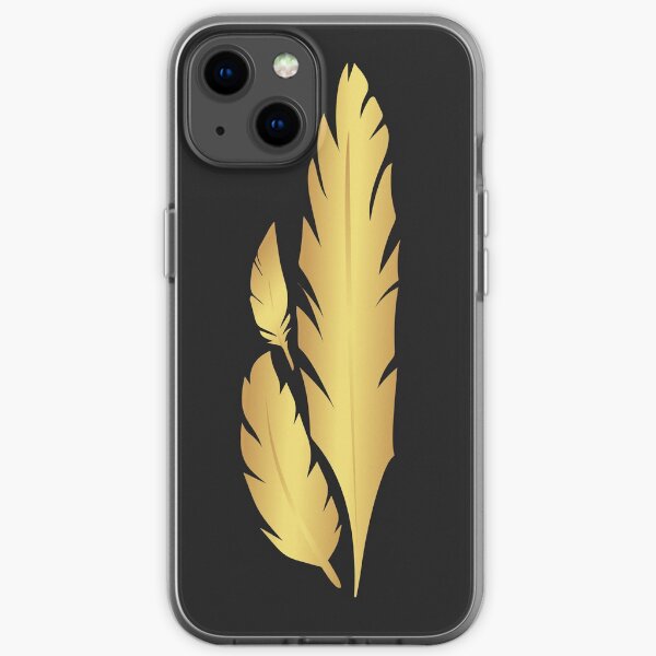 Hawkmoon Golden Feathers iPhone Soft Case