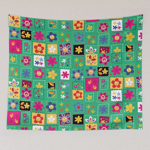 Item preview, Flower Smiley , Cartoon, Cute Cartoon designed and sold by Jessi Review.