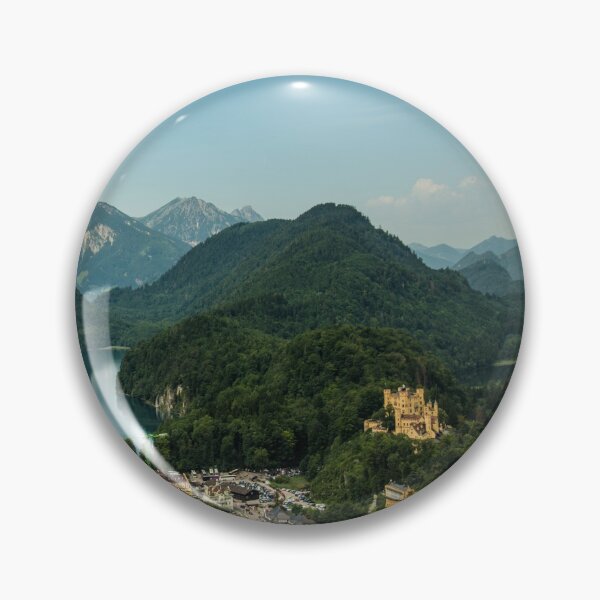 Item preview, Schloss Hohenschwangau from Schloss Neuschwanstein designed and sold by TinyCameraNinja.
