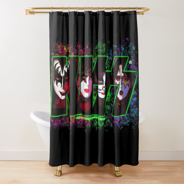 Kiss fan art Shower Curtain sold by DaviReed SKU 24606194 Printerval