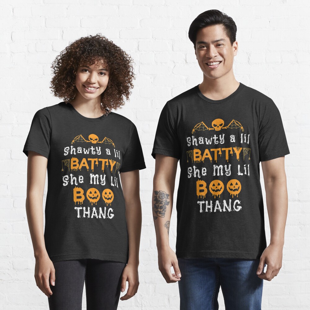 Shawty a Lil batty she my lil boo thang Halloween shirt, hoodie, guy tee