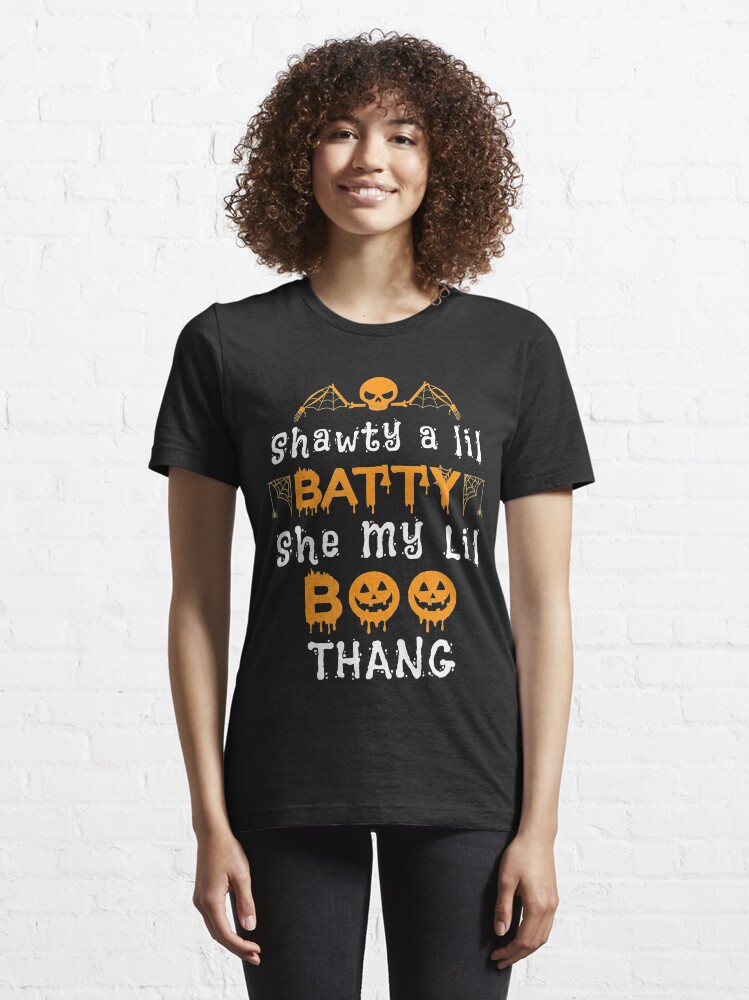 Halloween shawty a lil Batte she my lil Boo thang shirt, hoodie