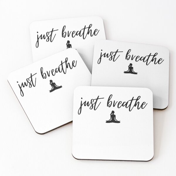 Item preview, Just Breathe Yoga Design designed and sold by PareaClothing.