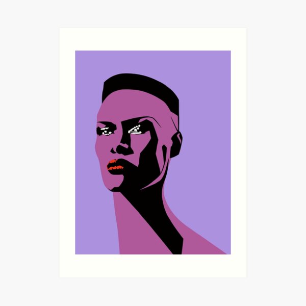 Grace Jones Art Print