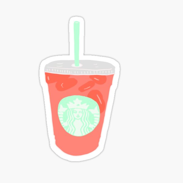 Starbucks Pink Drink Refresher Strawberry Açaí Die Cut Vinyl Sticker Coffee  Fun Hip Decal -  Canada