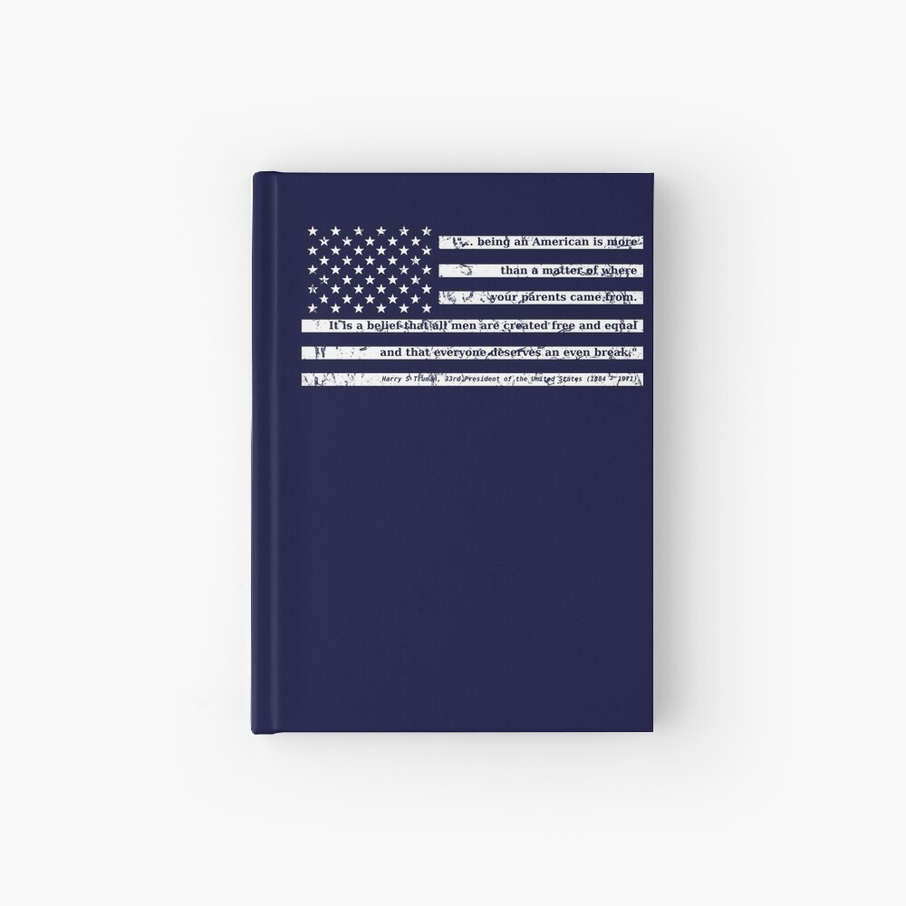 Truman on Being American Hardcover Journal