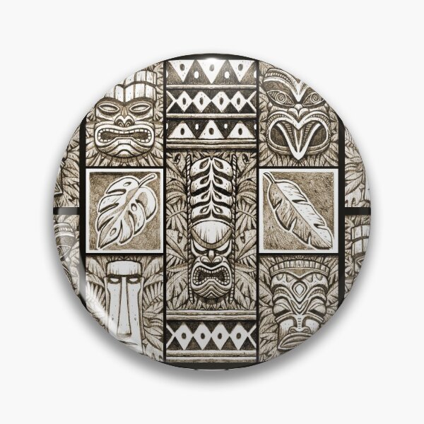 Item preview, Tikis (Mono) designed and sold by Anthony  Carpenter.