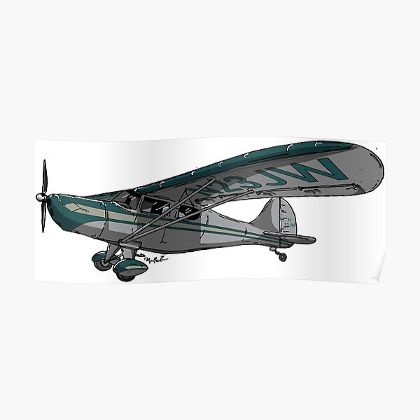 1953 Taylorcraft 15a N23JW Poster