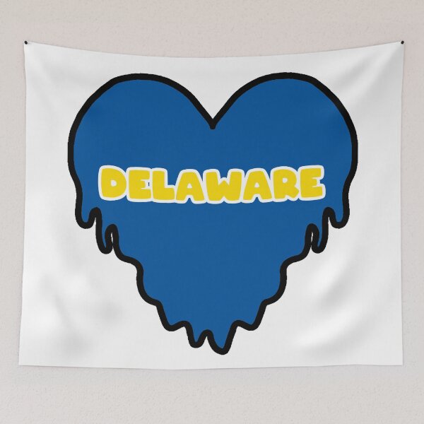 Item preview, Delaware Dripping Heart designed and sold by NicholasForbes.