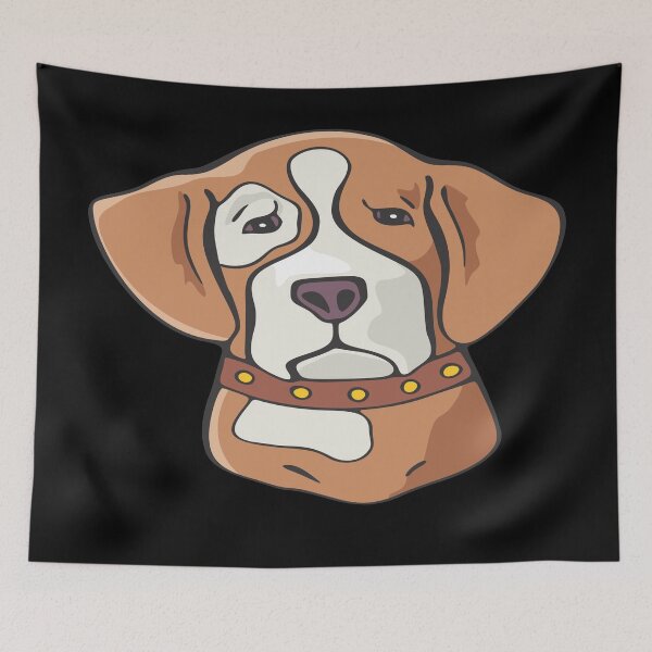 Item preview, Dog Face designed and sold by dhajr.