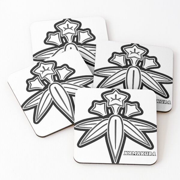 Item preview, Kamakura - Kanagawa Prefecture of Japan - Official symbol Anime Style designed and sold by PsychicCatStore.