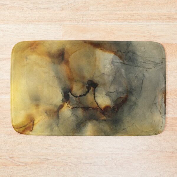 Item preview, Brown and Grey Abstract Alcohol Ink designed and sold by Artfully Abstracted.