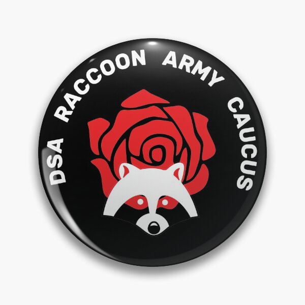 Item preview, DSA Raccoon Army Caucus designed and sold by Privacy-Press.
