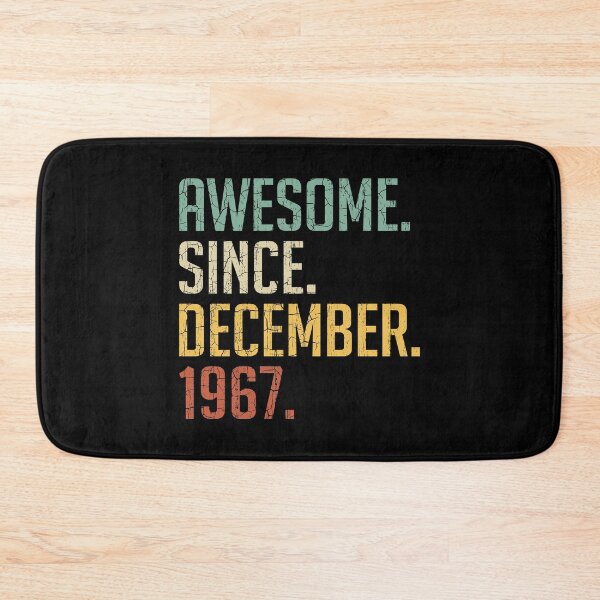 Item preview, Awesome Since December 1967 53rd Birthday Gift 53 Years Old Vintage December 1967 designed and sold by Takatv.
