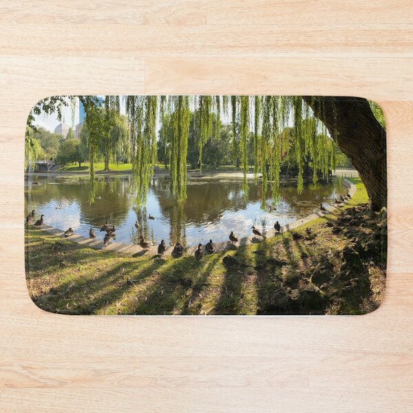 Item preview, Ducks at Riverside with Weeping Willow Tree designed and sold by navitaelwell.