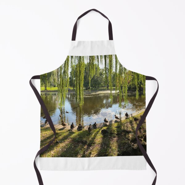 Item preview, Ducks at Riverside with Weeping Willow Tree designed and sold by navitaelwell.