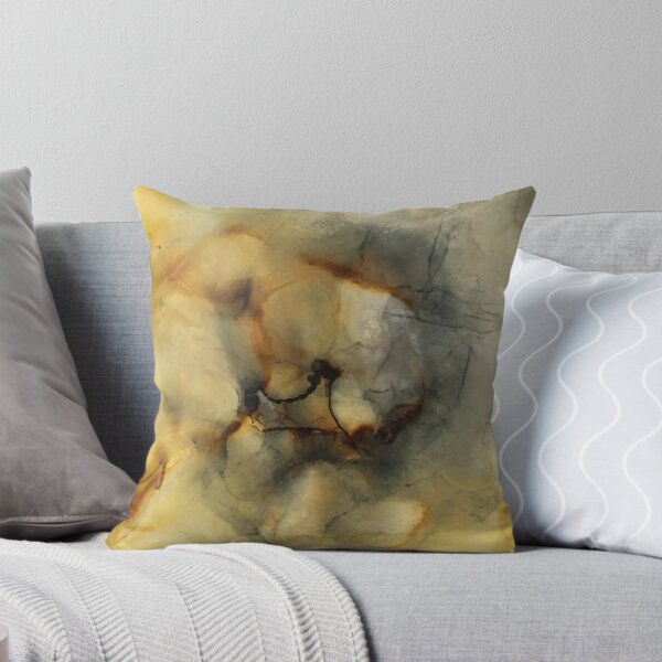 Item preview, Brown and Grey Abstract Alcohol Ink designed and sold by Artfully Abstracted.