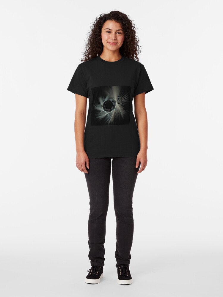 Alternate view of Spiraling Into The Night Classic T-Shirt