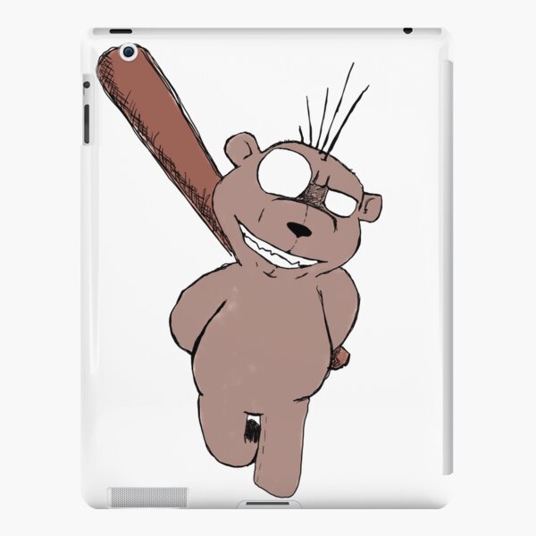 Bash-ful - cartoon version iPad Snap Case