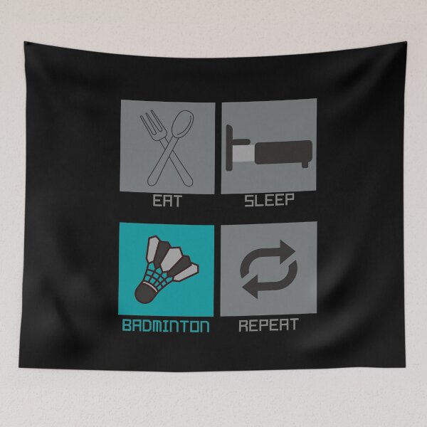 Item preview, Eat, Sleep, Badminton, Repeat designed and sold by TheAfer.