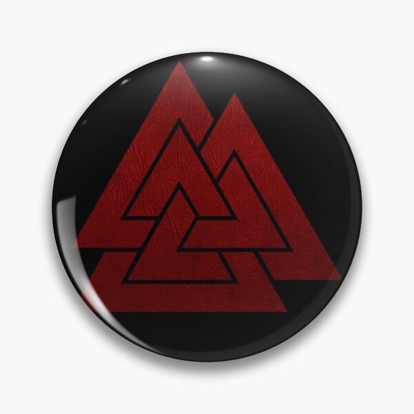 Item preview, Valknut (red leather) designed and sold by DotorEaon.