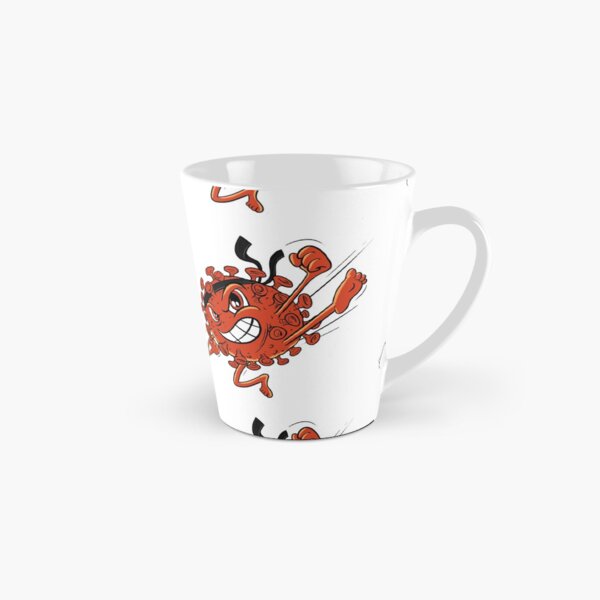Red Covid Karate WTFBrahh Tall Mug