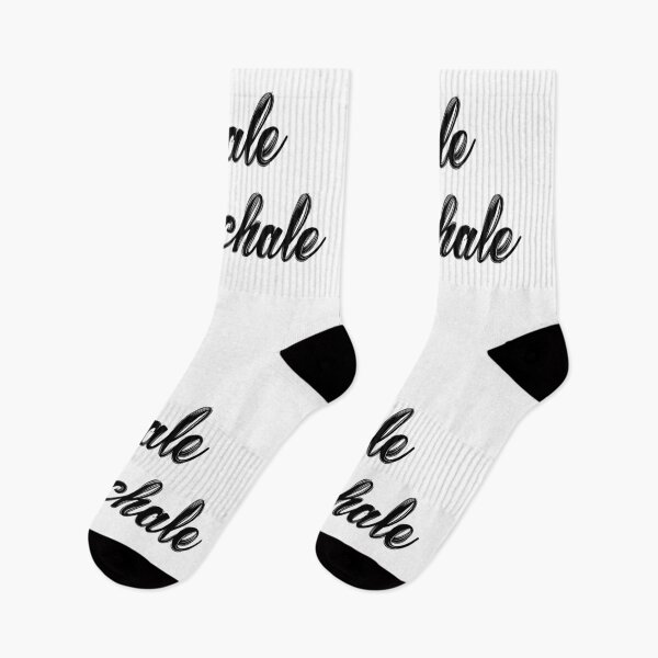 Item preview, Inhale Exhale (black) designed and sold by didijuca.