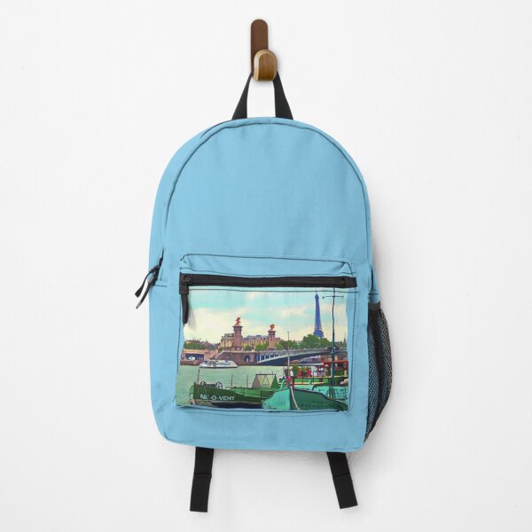 Item preview, View from the Seine Illustration designed and sold by tremendoustees.
