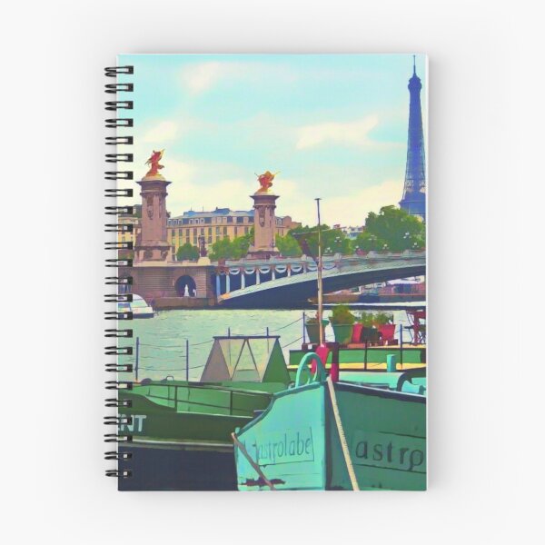 Item preview, View from the Seine Illustration designed and sold by tremendoustees.