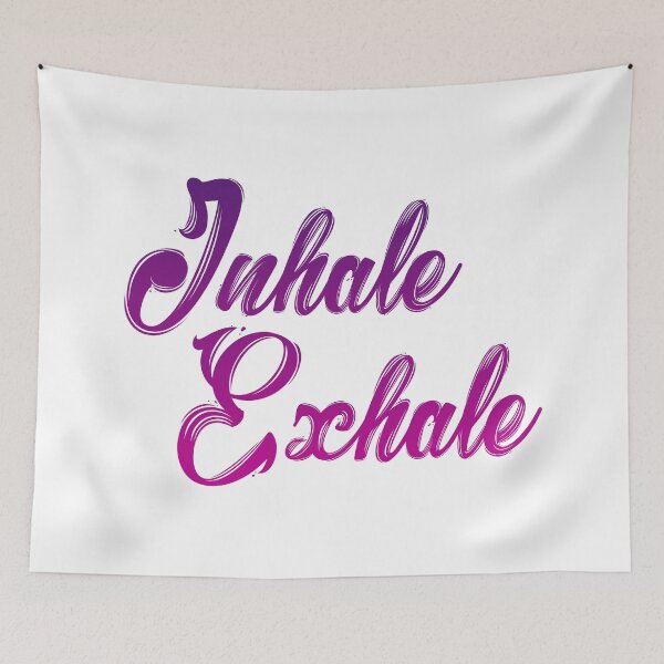 Item preview, Inhale Exhale (gradient) designed and sold by didijuca.