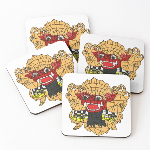 Item preview, Mosaic art of colored barong paint designed and sold by ootchil.