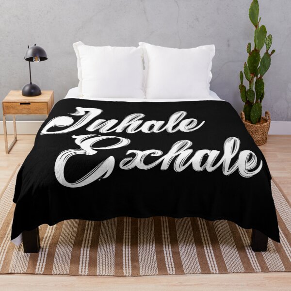 Item preview, Inhale Exhale (white) designed and sold by didijuca.
