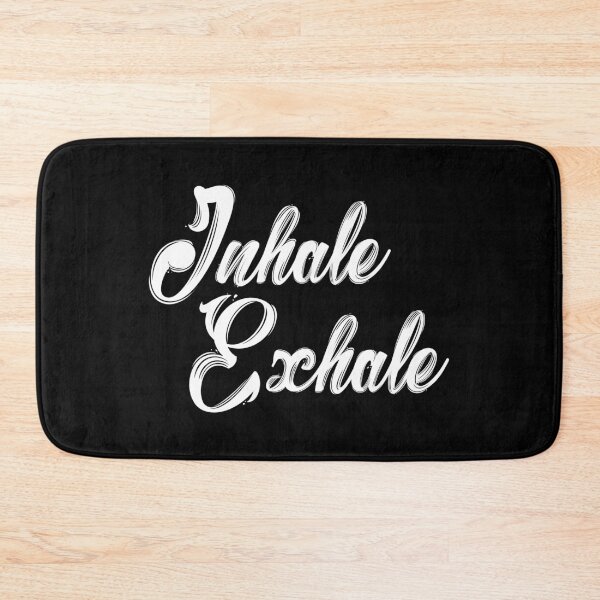 Item preview, Inhale Exhale (white) designed and sold by didijuca.