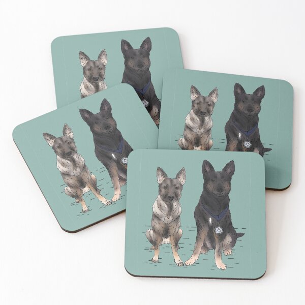 Item preview, German Shepherds designed and sold by CreateWandrlust.