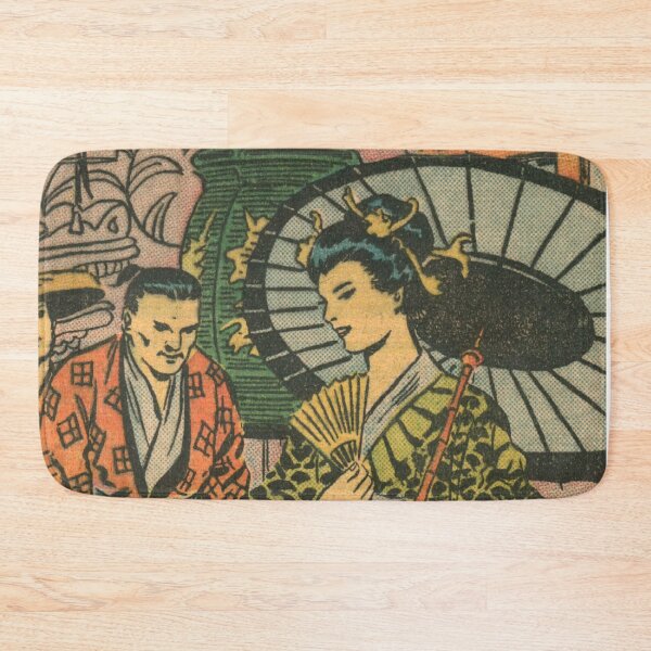 Item preview, Japanese Geisha - Vintage Retro Pop Art Anime Comic designed and sold by elevens.