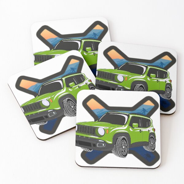 Item preview, Bright Green Renny SUV designed and sold by dahoodscientist.