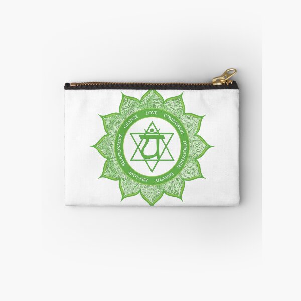 Item preview, Heart Chakra Mandala - 49 WBG designed and sold by chakraplaza.