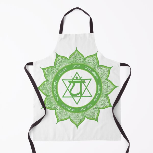 Item preview, Heart Chakra Mandala - 49 WBG designed and sold by chakraplaza.