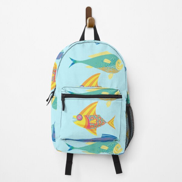 Item preview, funny fish for fans of fishing. graphic tee for kids and women. colorful and fun. designed and sold by SleeplessLady.