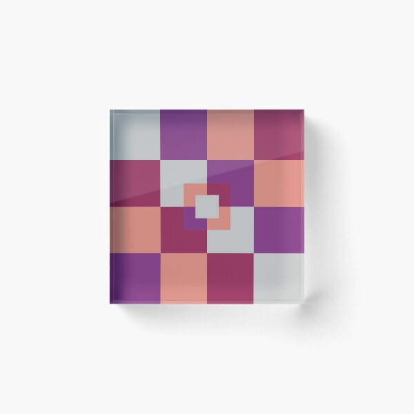 Item preview, Natural squares 4x4 - modern design - OKHG designed and sold by FirstIdea.