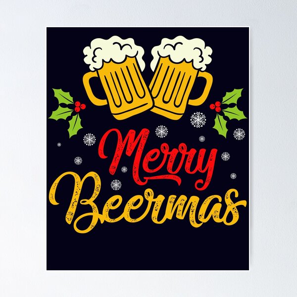 Item preview, Merry Beermas designed and sold by mmos.