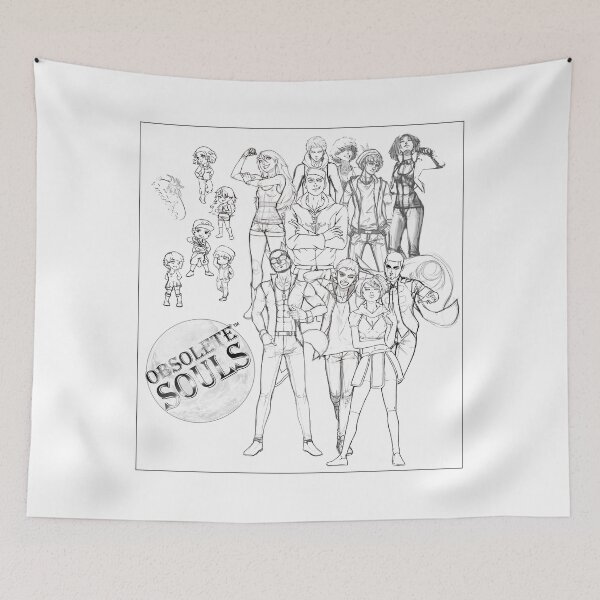 Item preview, Obsolete Souls™ Character Concept Art designed and sold by DennelCakeLLC.