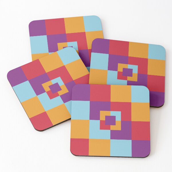 Item preview, Natural squares 4x4 - modern design - KDEC designed and sold by FirstIdea.