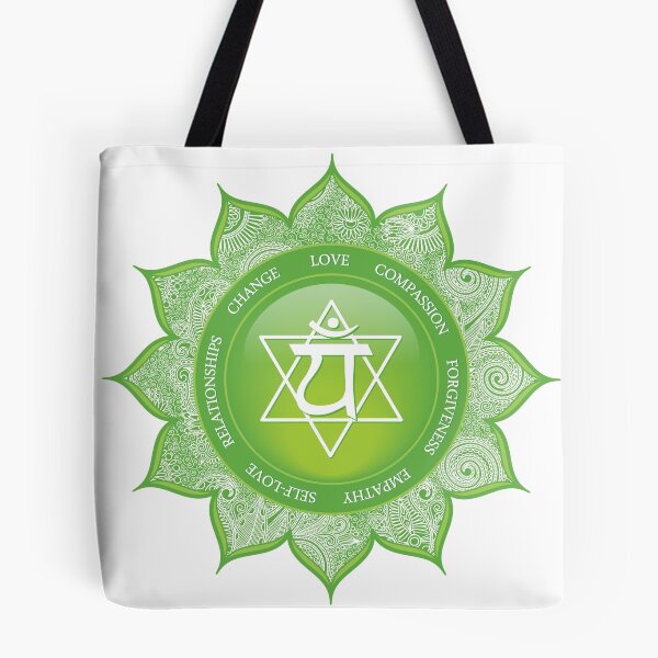 Item preview, Heart Chakra Mandala - 49 GWBG designed and sold by chakraplaza.