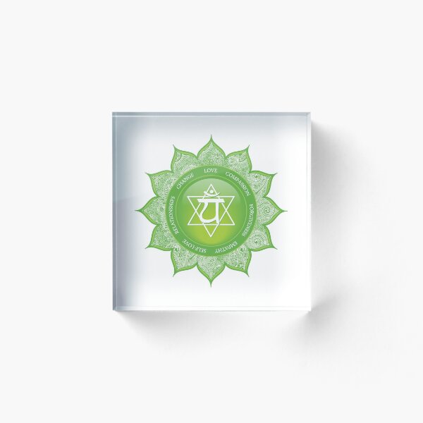 Item preview, Heart Chakra Mandala - 49 GWBG designed and sold by chakraplaza.