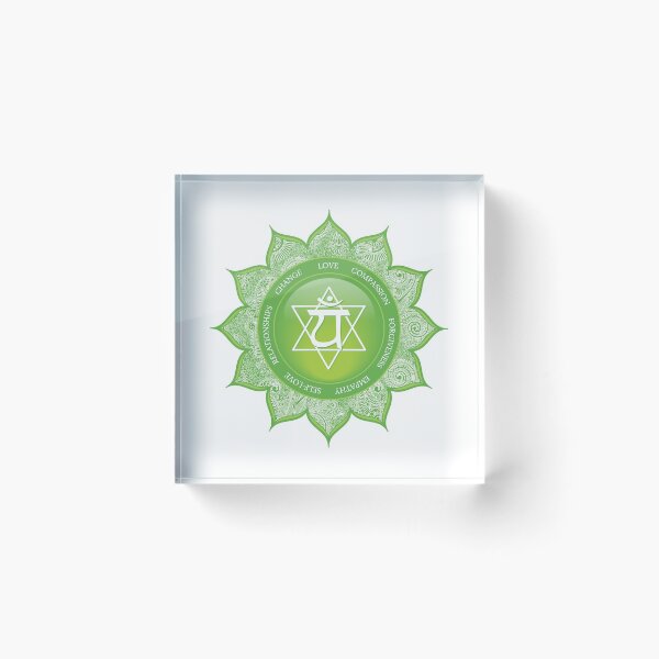 Item preview, Heart Chakra Mandala - 49 GWBG designed and sold by chakraplaza.